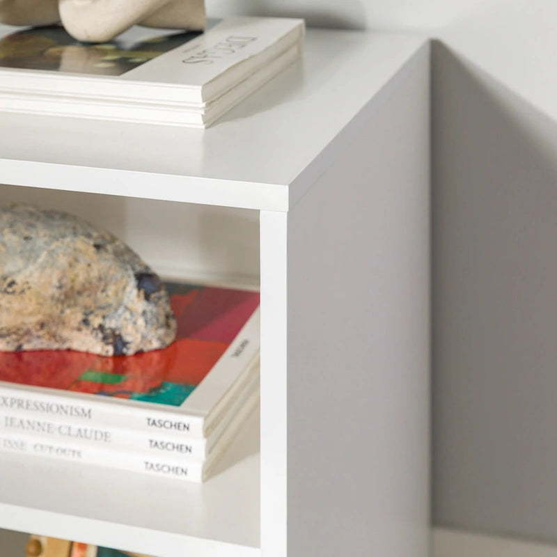 Meuble TV moderne effet livre ouvert de 58 pouces