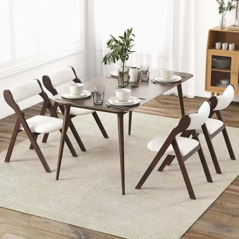 Chaises pliantes avec dossier et assise rembourrés confortables