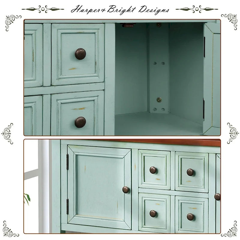 Buffet bahut console design rétro
