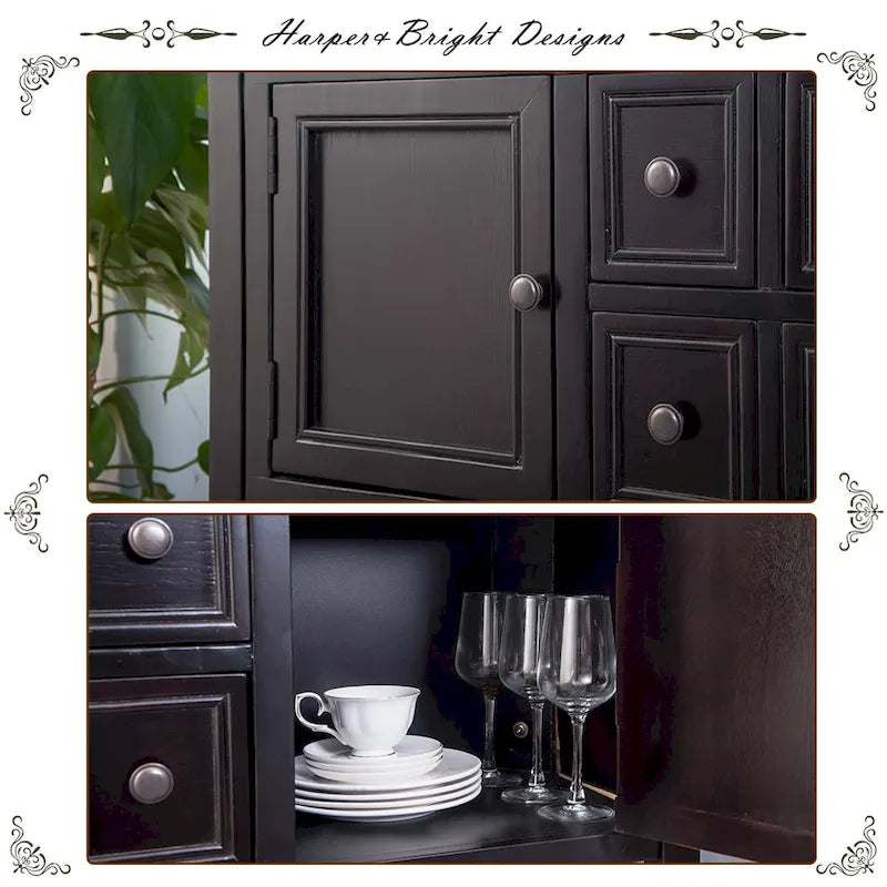 Buffet bahut console design rétro