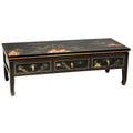 Black Lacquer Coffee Table - Landscape